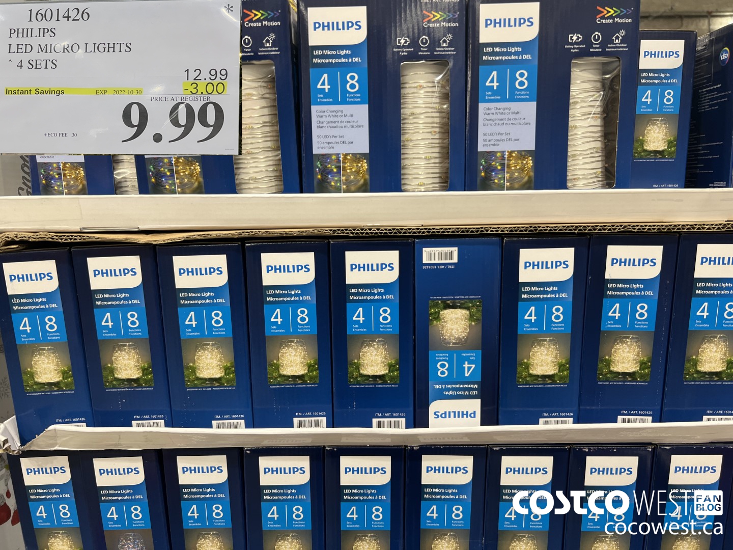 1601426 PHILIPS LED MICRO LIGHTS 4 SETS ($3.00 INSTANT SAVINGS EXPIRES ON 2022-10-30) $9.99