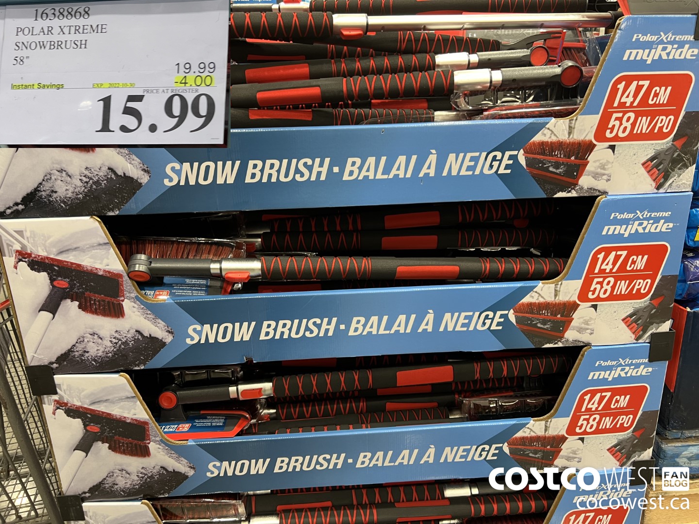 1638868 POLAR XTREME SNOWBRUSH 58