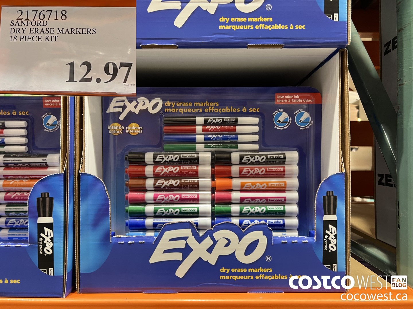 2176718 SANFORD DRY ERASE MARKERS 18 PIECE KIT $12.97