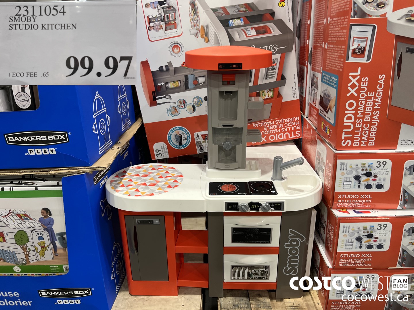 2311054 SMOBY STUDIO KITCHEN $99.97