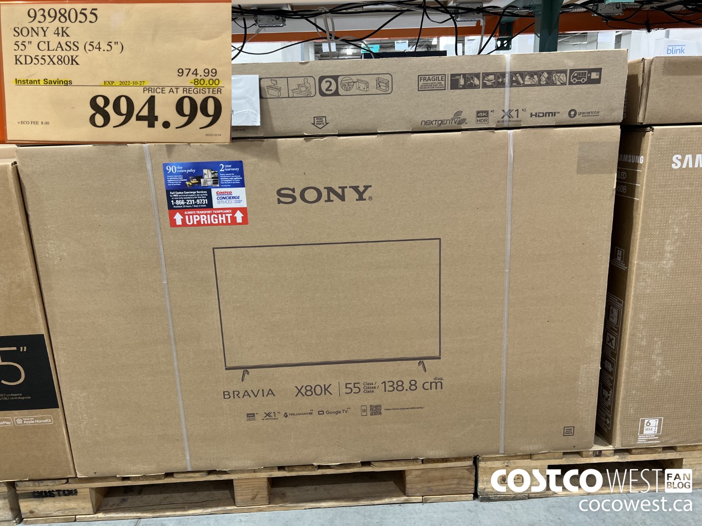 9398055 SONY 4K 55