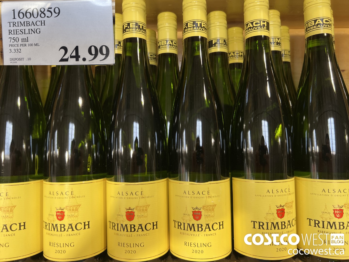 1660859 TRIMBACH RIESLING 750 ML $24.99
