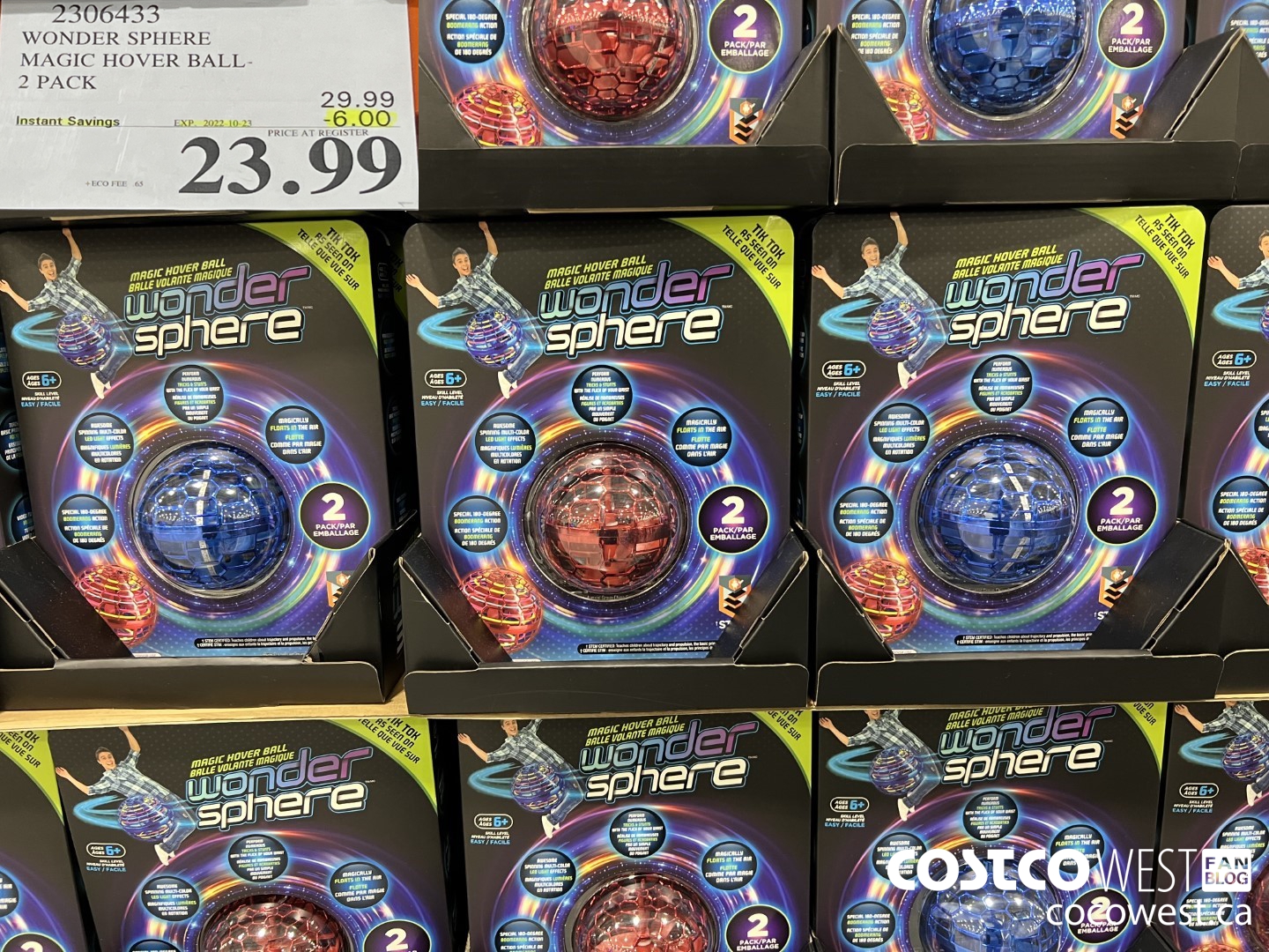 Wonder Sphere Magic Hover Ball - 2 pack