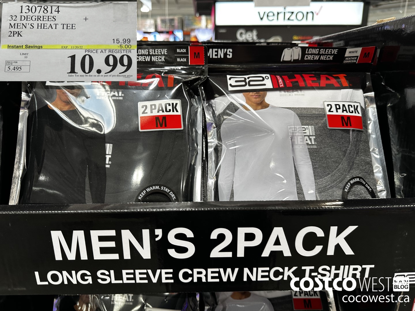 32 Degrees heat tees and pants 2 pack $6.97 each : r/Costco