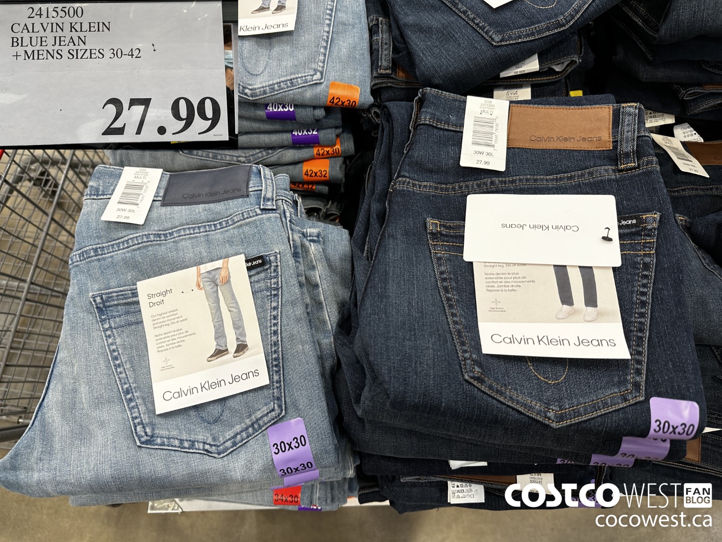 Calvin klein store jeans costco