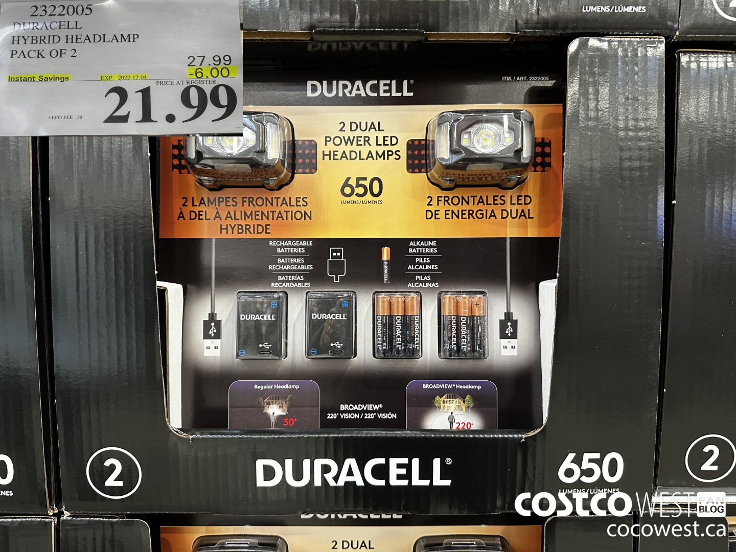 DURACELL HYBRID LANTERN On Sale in COSTCO (Exp. May 14, 2023) #costco 