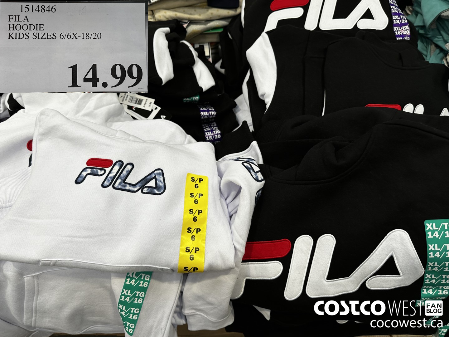 Fila sale hoodie costco