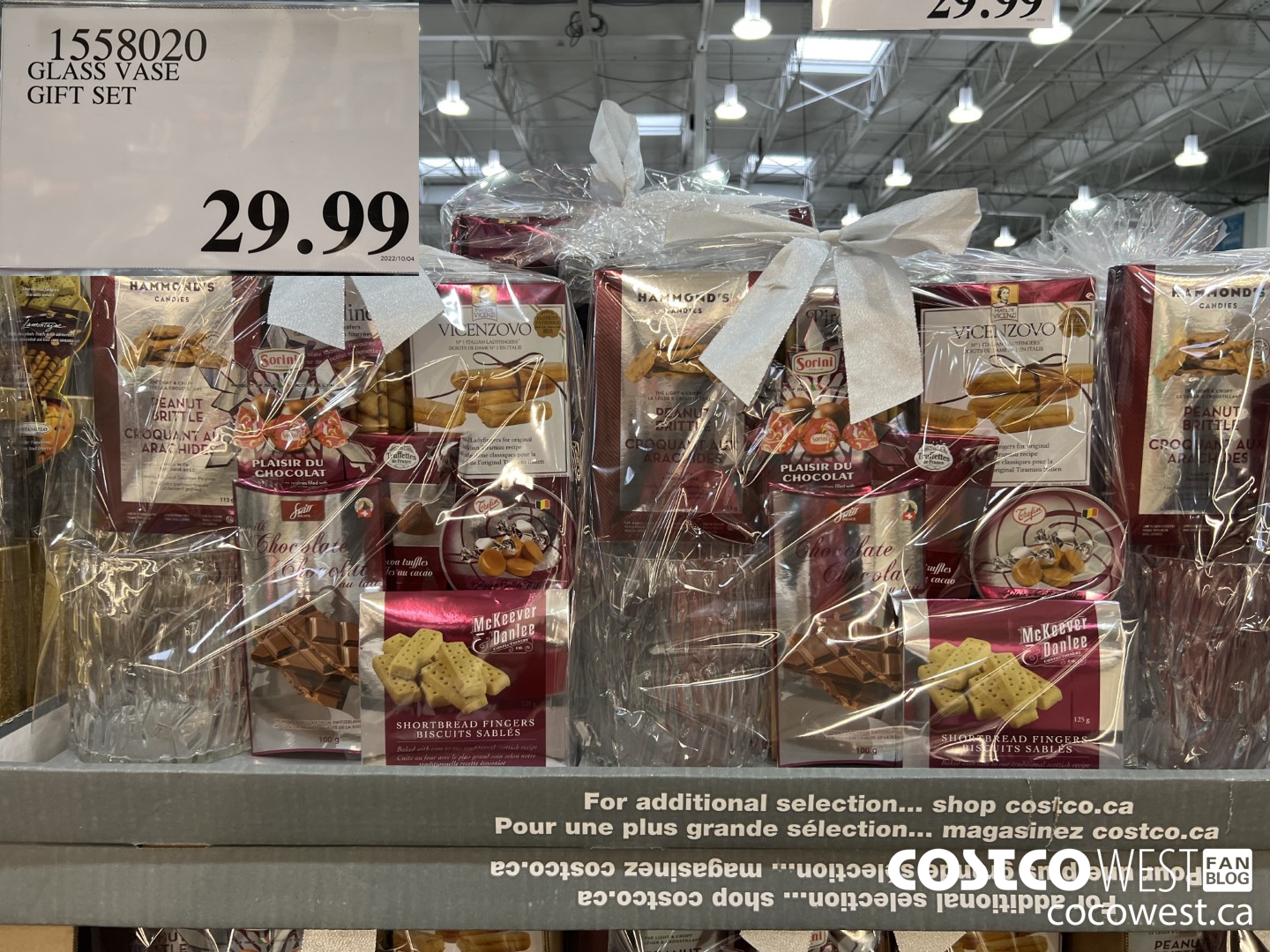 1558020 GLASS VASE GIFT SET $29.99