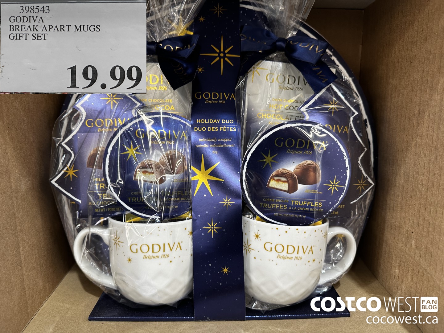 🎄 Holiday Mug Gift Sets at Costco! Each set comes with 4 holiday