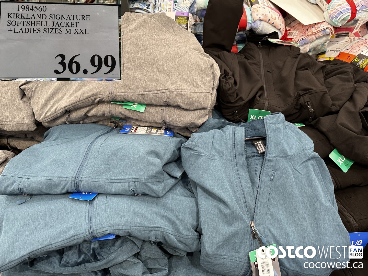 Kirkland softshell outlet jacket women's costco