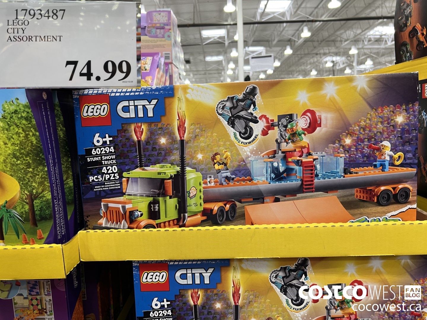 1793487 LEGO CITY ASSORTMENT $74.99