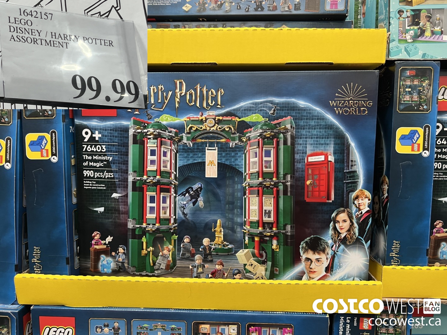 1642157 LEGO DISNEY / HARRY POTTER ASSORTMENT $99.99