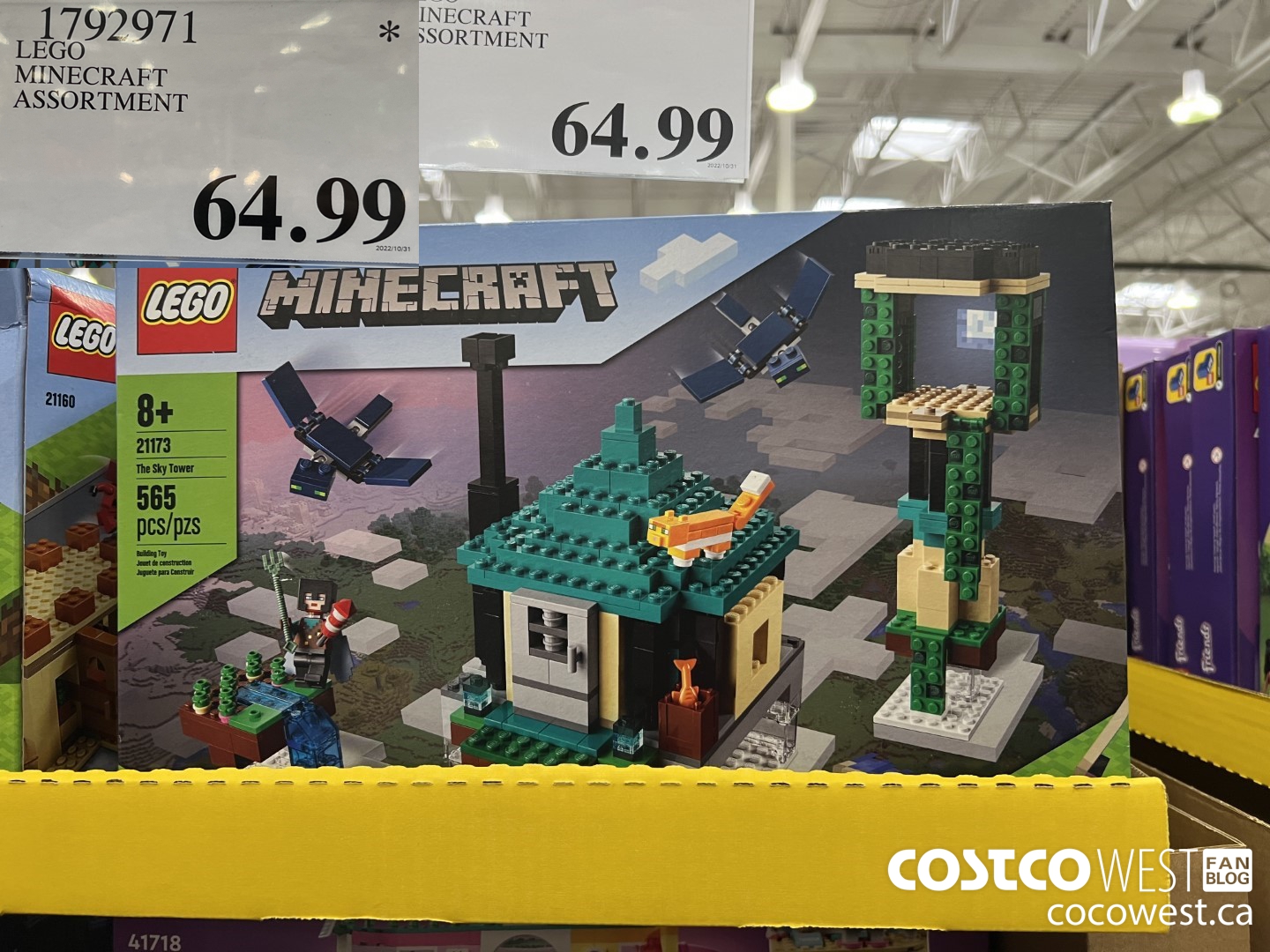 1792971 LEGO MINECRAFT ASSORTMENT  $64.99