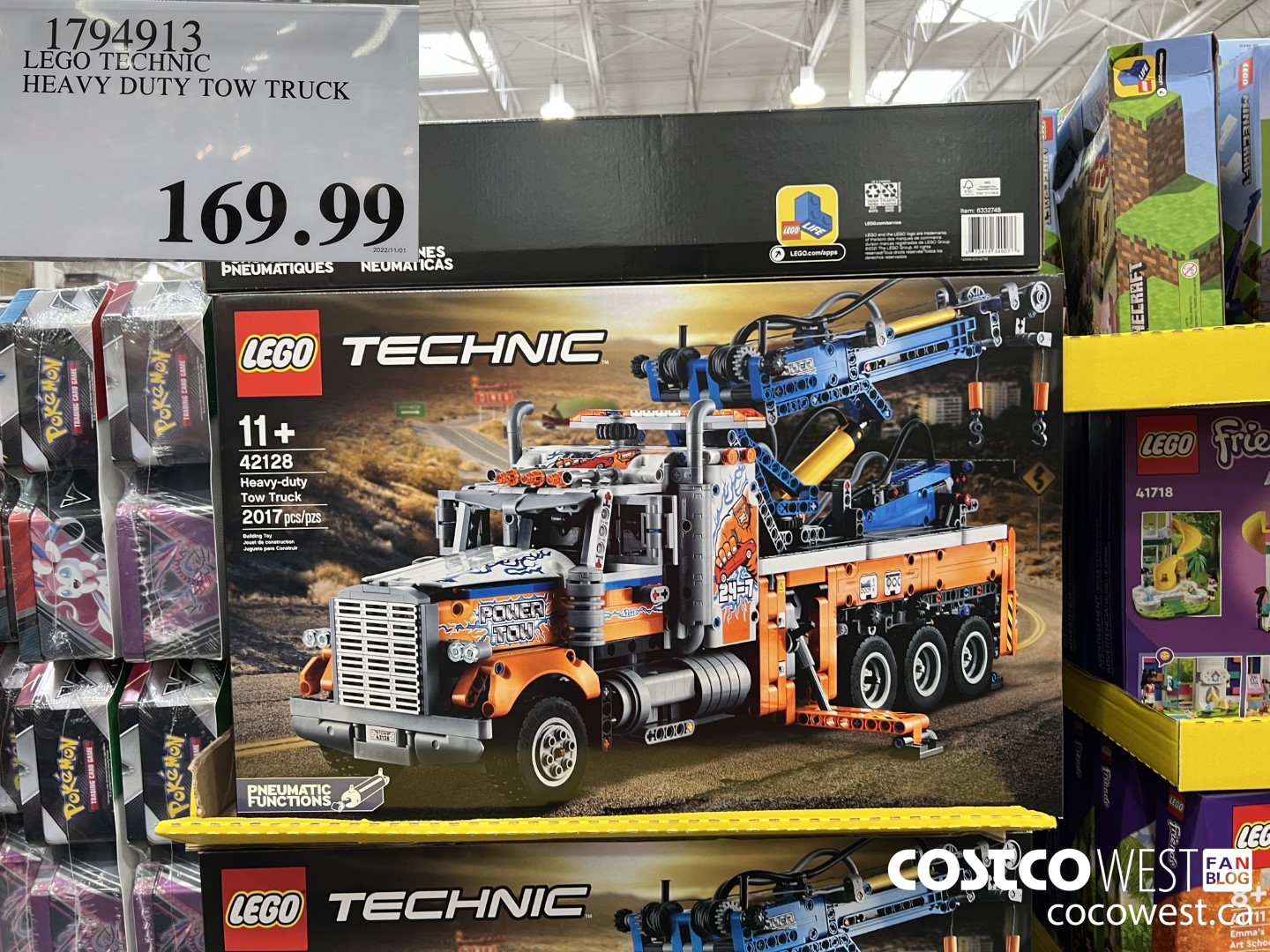 1794913 LEGO TECHNIC HEAVY DUTY TOW TRUCK $169.99