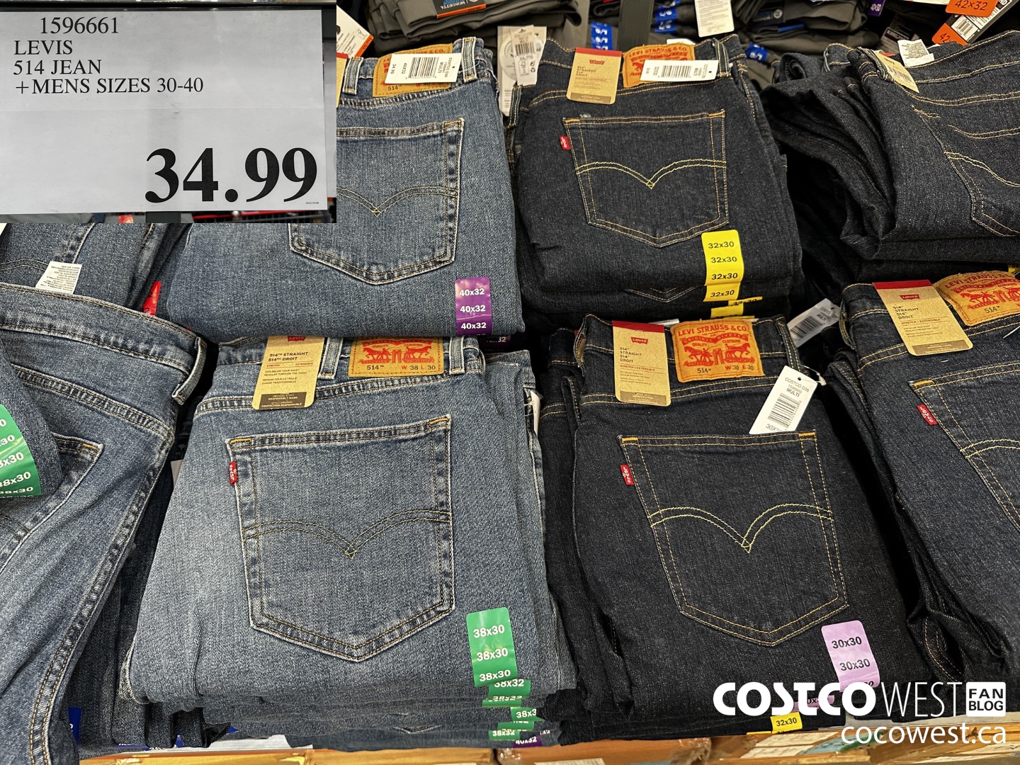 Costco levi store 501