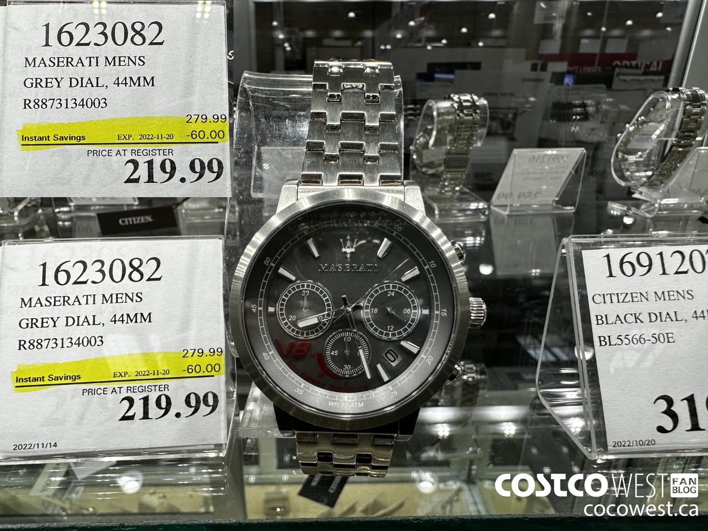 Costco maserati outlet watch