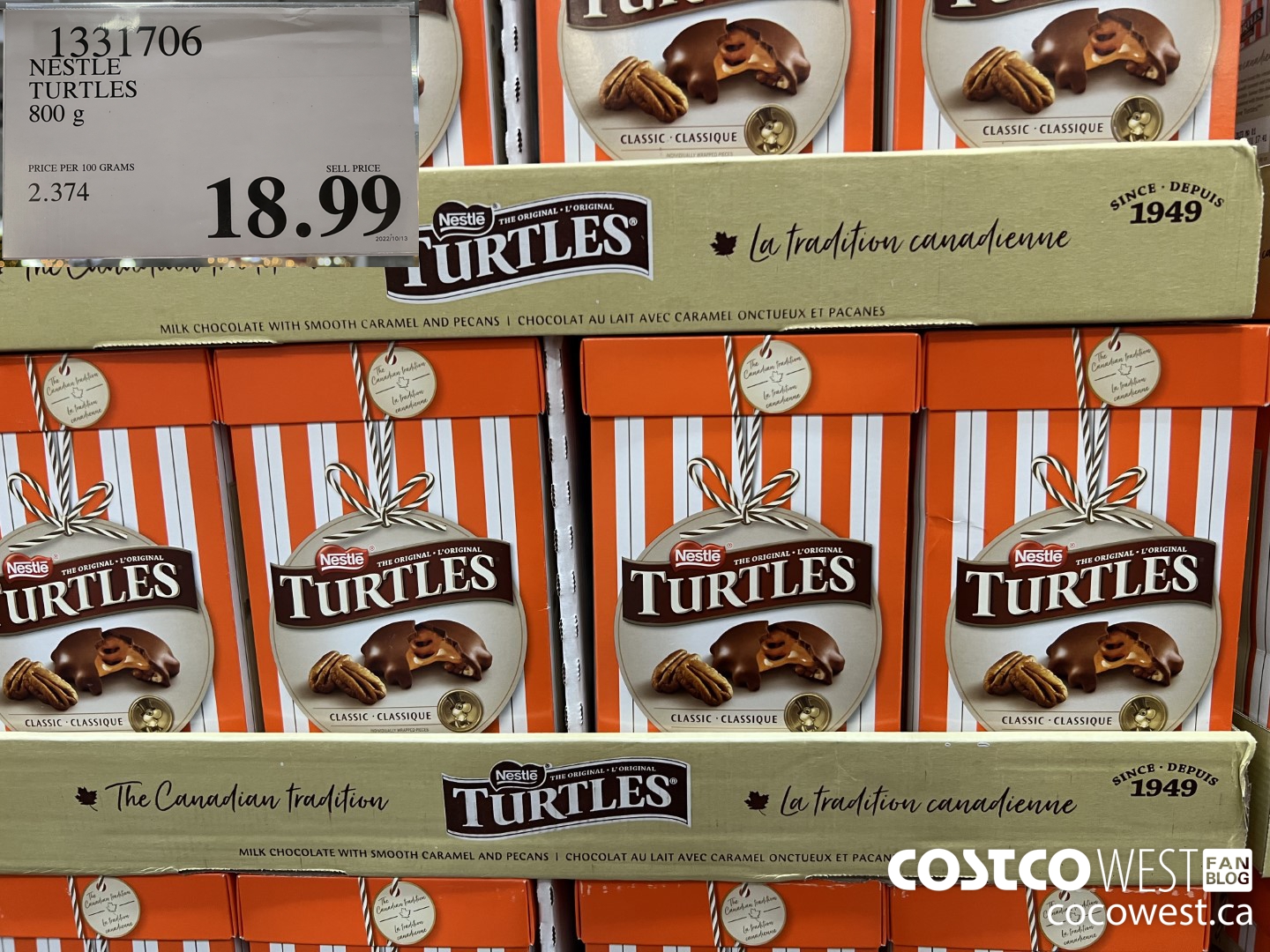 1331706 NESTLE TURTLES 800 g $18.99
