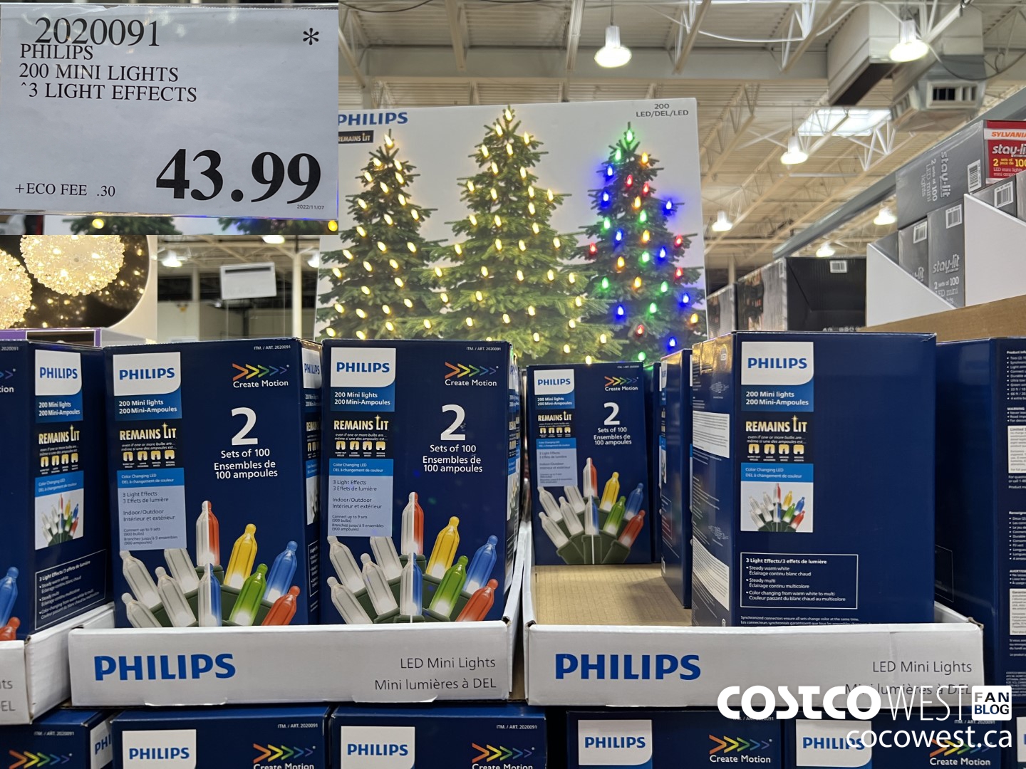 2020091 PHILIPS 200 MINI LIGHTS 3 LIGHT EFFECTS $43.99