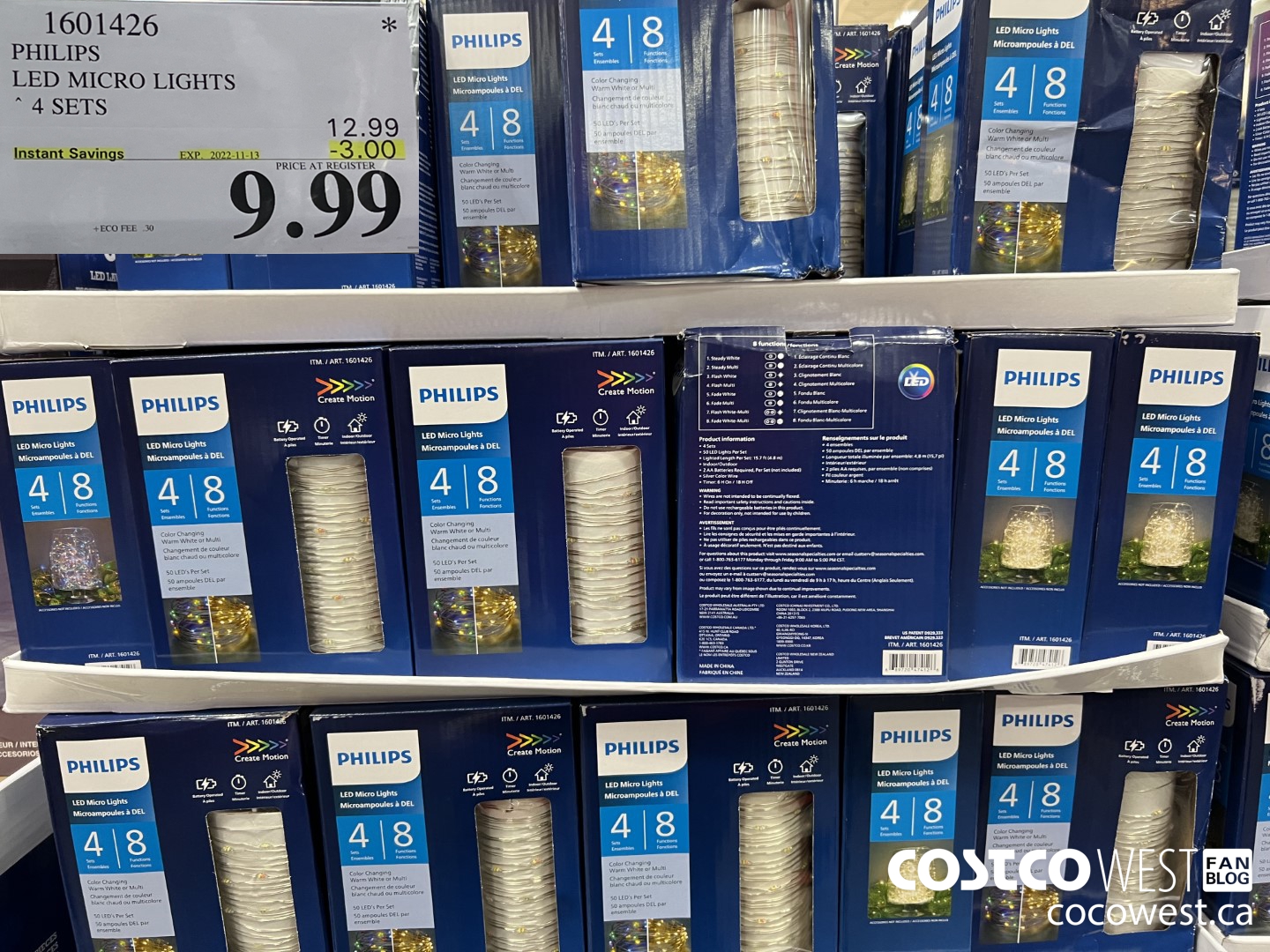 1601426 PHILIPS LED MICRO LIGHTS 4 SETS ($3.00 INSTANT SAVINGS EXPIRES ON 2022-11-13) $9.99