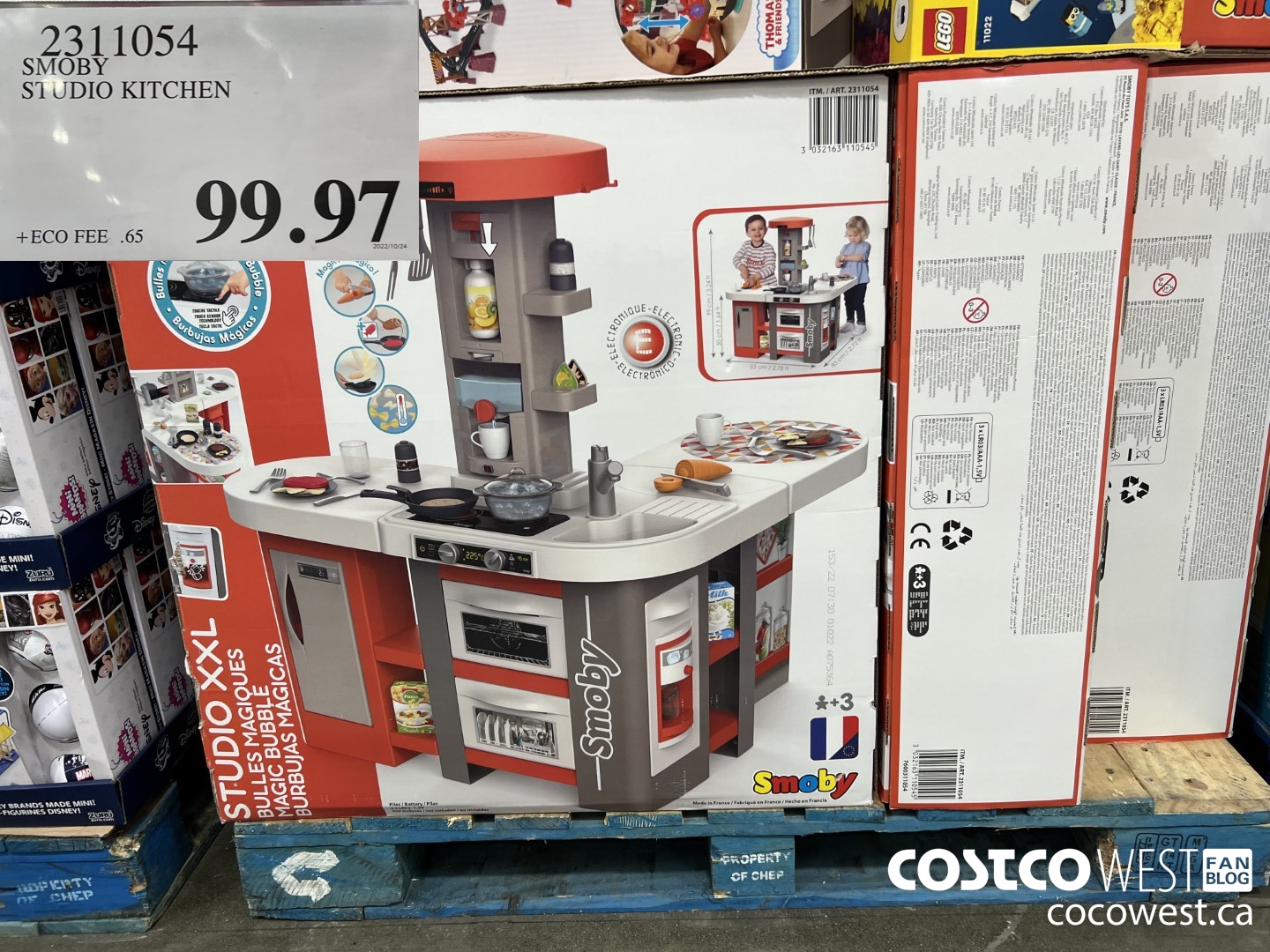 2311054 SMOBY STUDIO KITCHEN $99.97