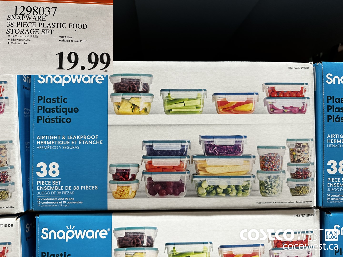 Costco Finds: $15.99 Snapware 38-Piece Plastic Food Storage Set