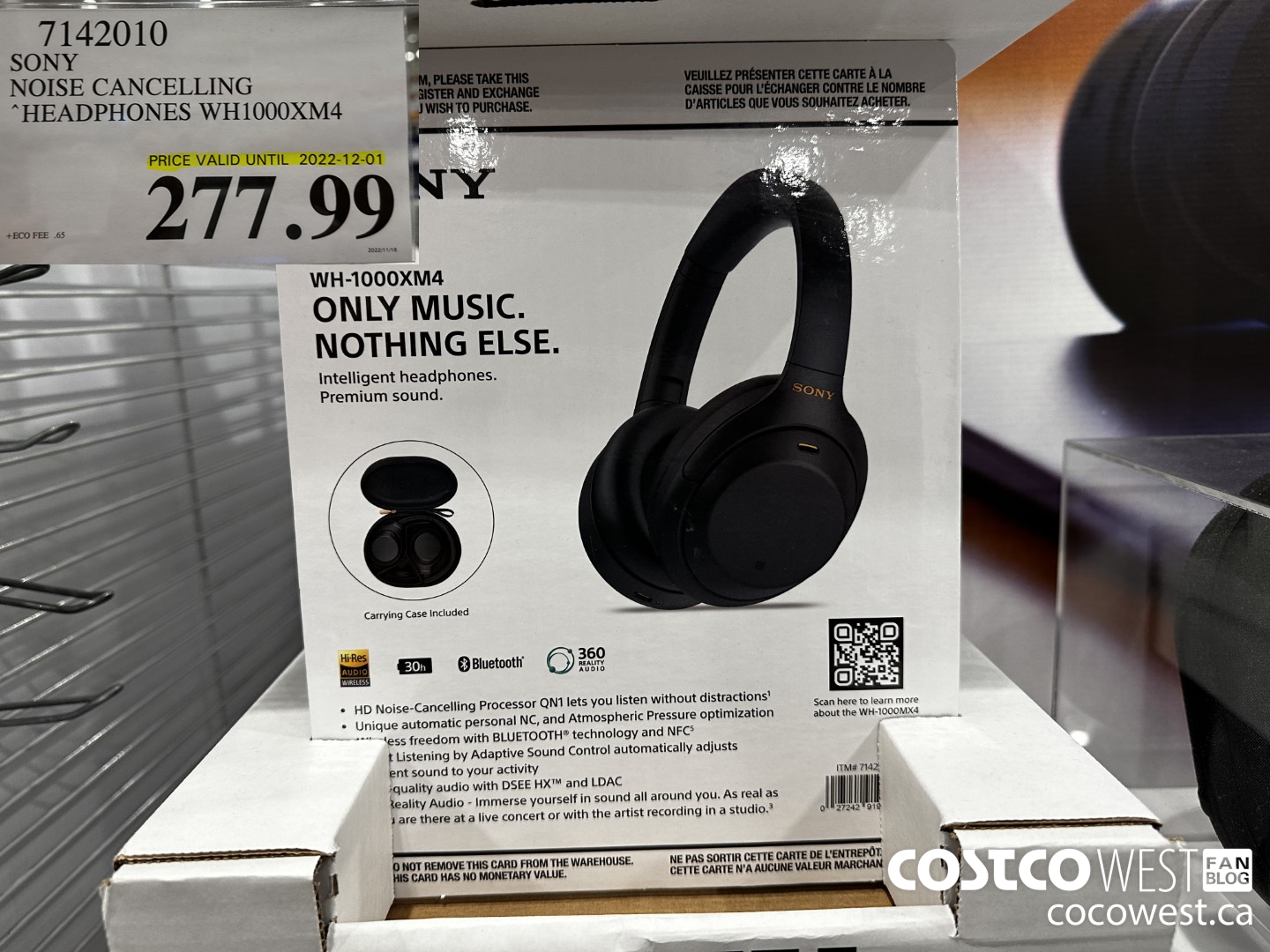 Sony's XM3 Wireless Headphones Hit $199 Clearance Pricing at Costco •  iPhone in Canada Blog