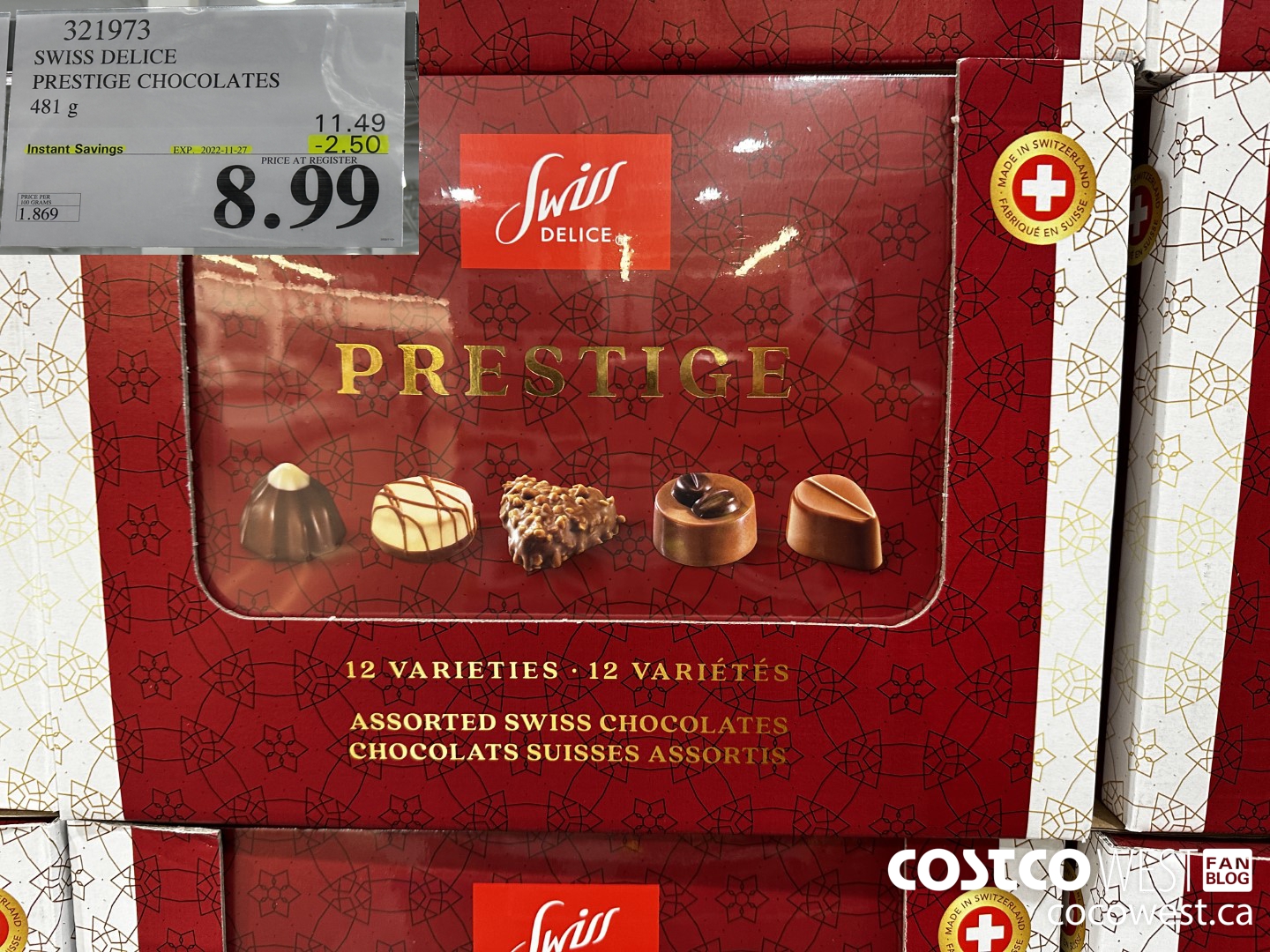 Costco Swiss Delice Milk Chocolate and Extra Dark Chocolate Review -  Costcuisine