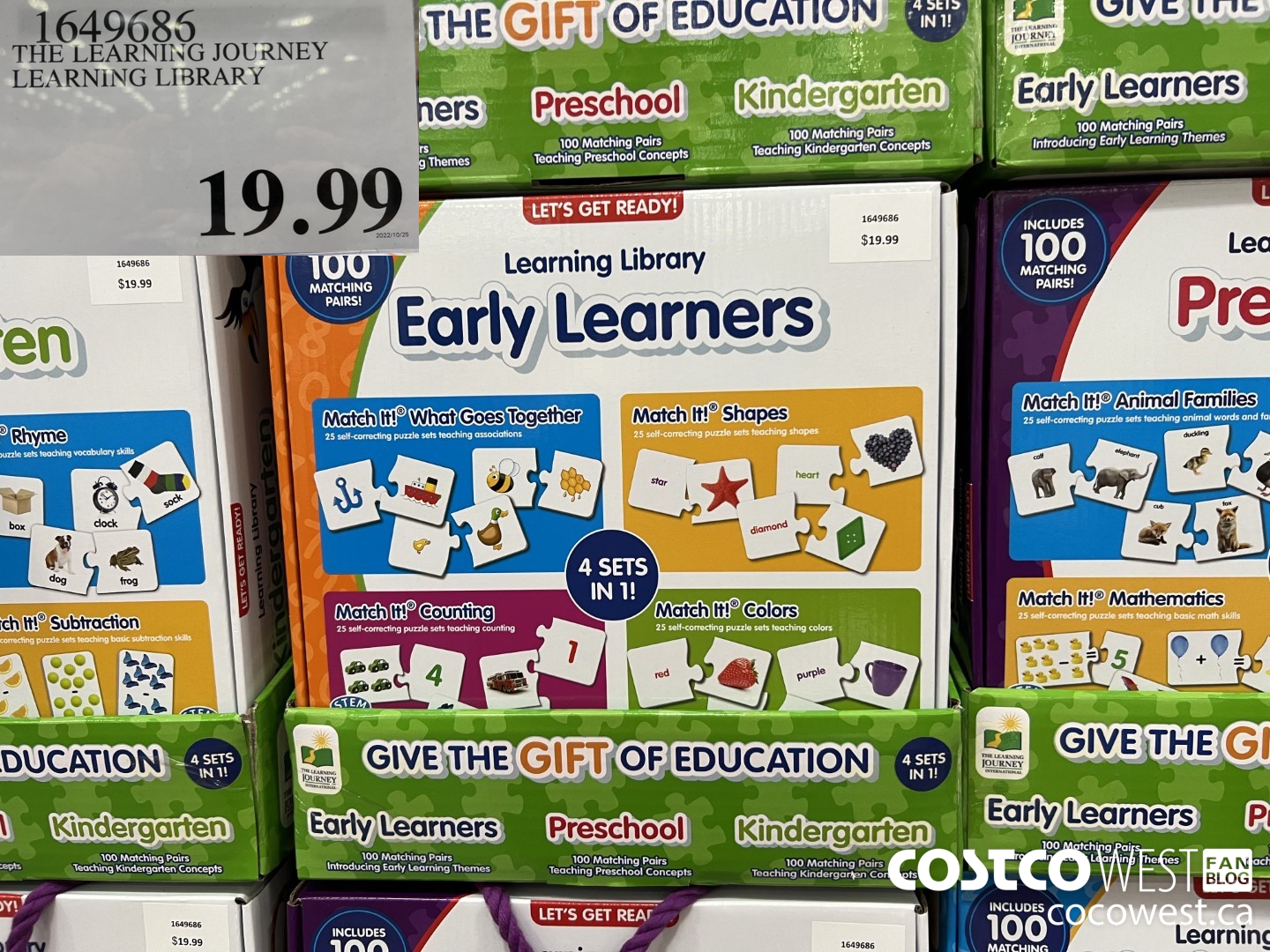 1649686 THE LEARNING JOURNEY LEARNING LIBRARY $19.99