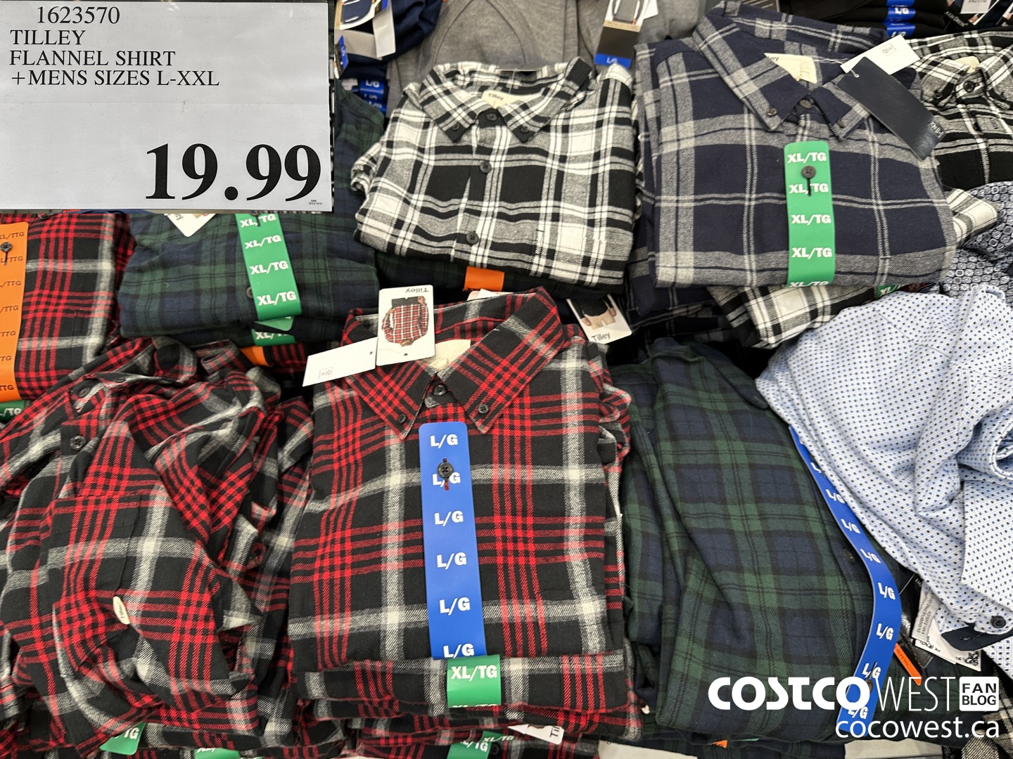 Costco flannel clearance jacket