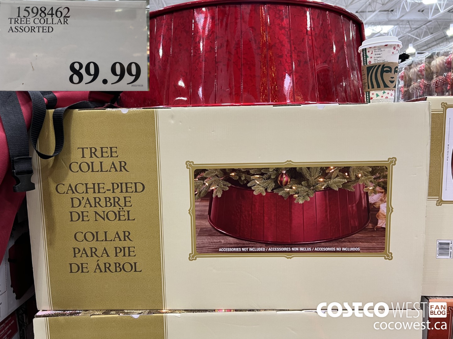 1598462 TREE COLLAR ASSORTED $89.99