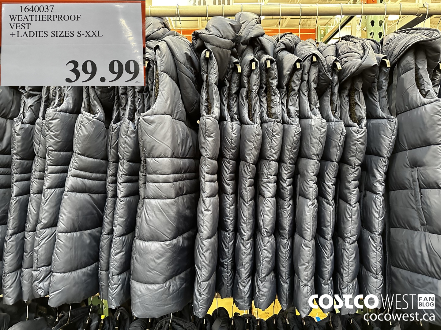 Costco ladies outlet vest