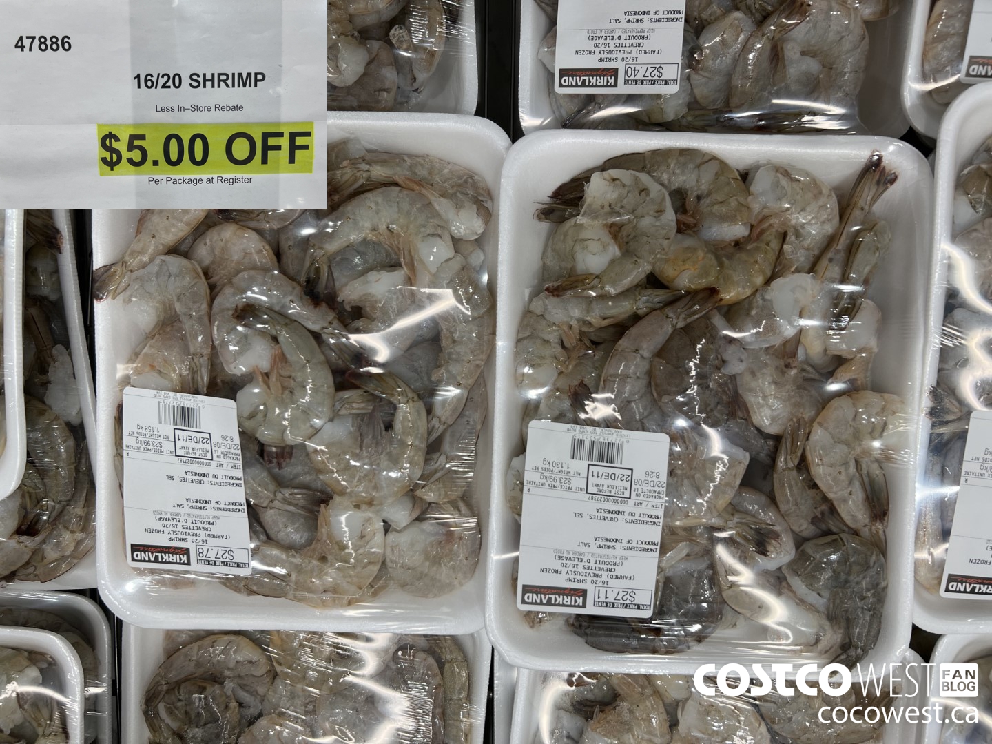 47886 16/20 SHRIMP ($5.00 INSTANT SAVINGS)