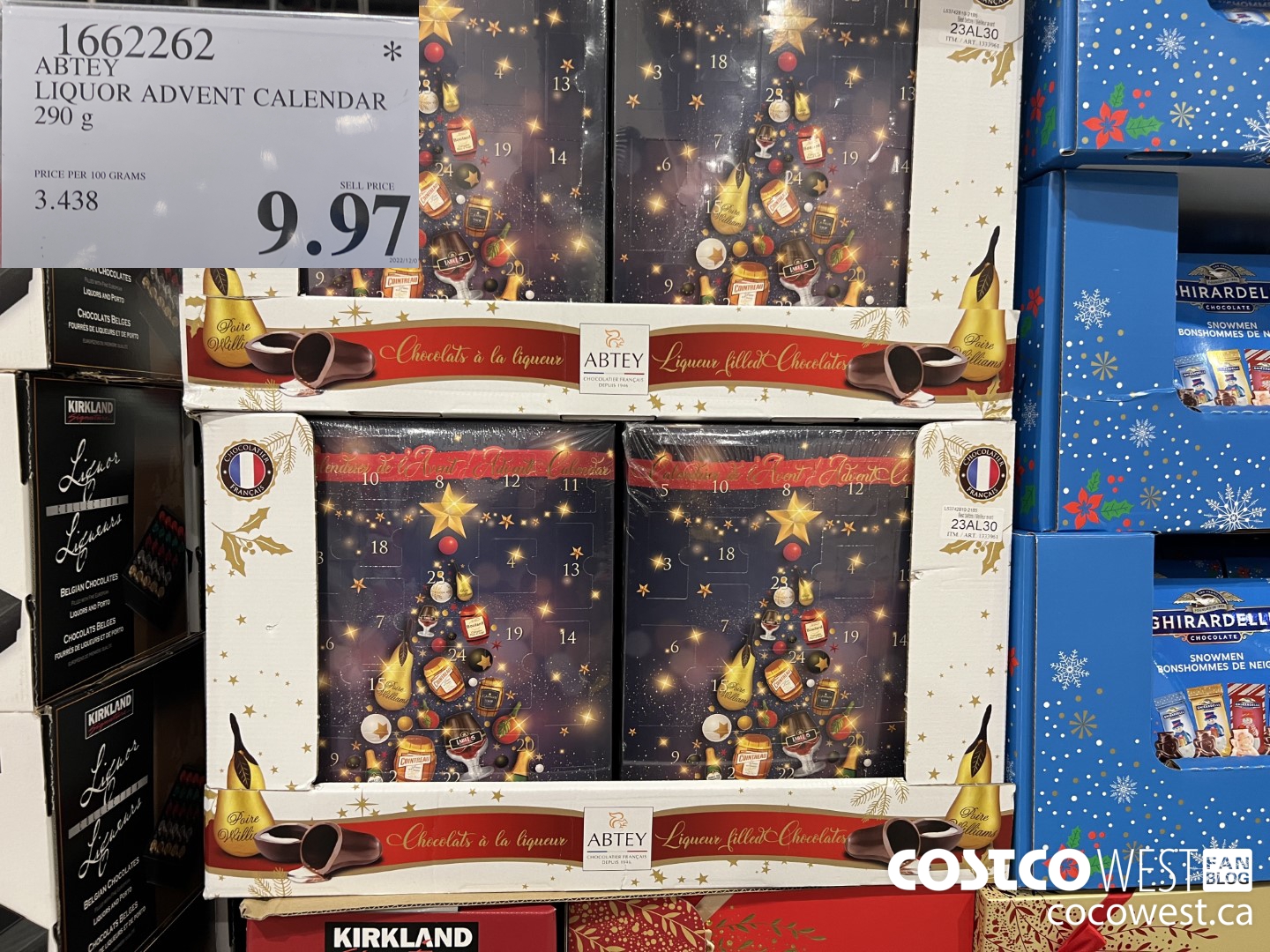 1662262 ABTEY LIQUOR ADVENT CALENDAR 290 G $9.97
