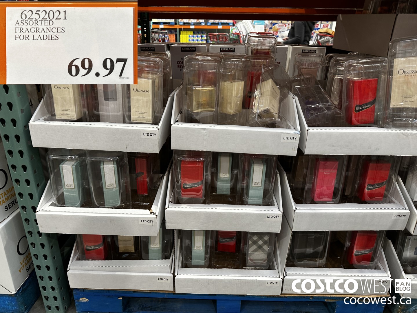 6252021 ASSORTED FRAGRANCES FOR LADIES  $69.97