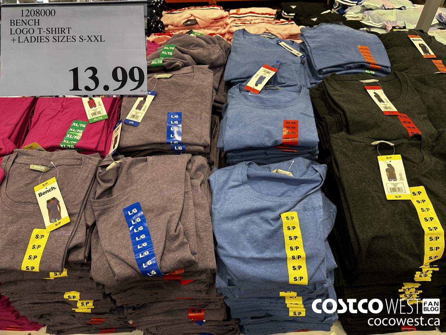 1805051 MONDETTA T SHIRT 2PK LADIES SIZES XS XXL 2022 0522 4 00 INSTANT  SAVINGS 12 99 - Costco East Fan Blog