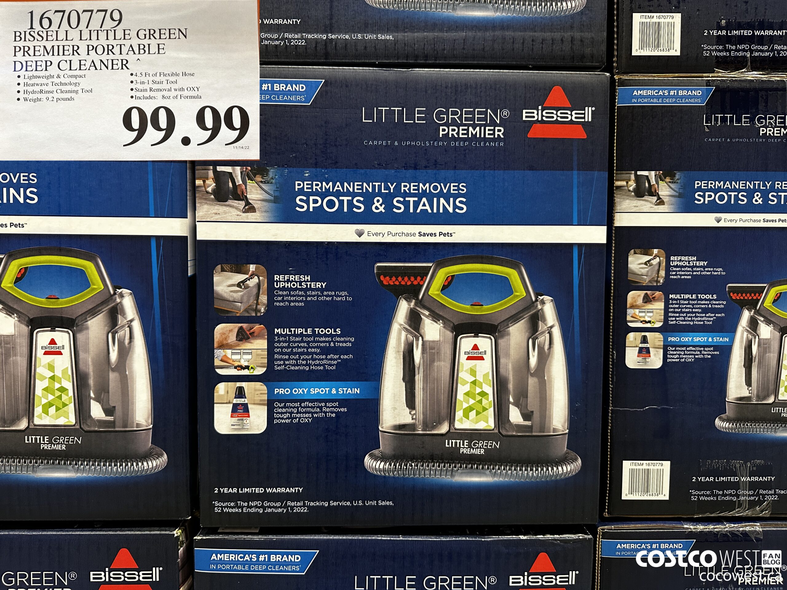 Bissell Little Green Premier - 1670779 : r/Costco