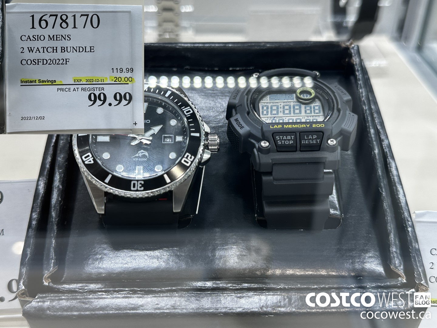 Costco casio best sale watch 2 pack