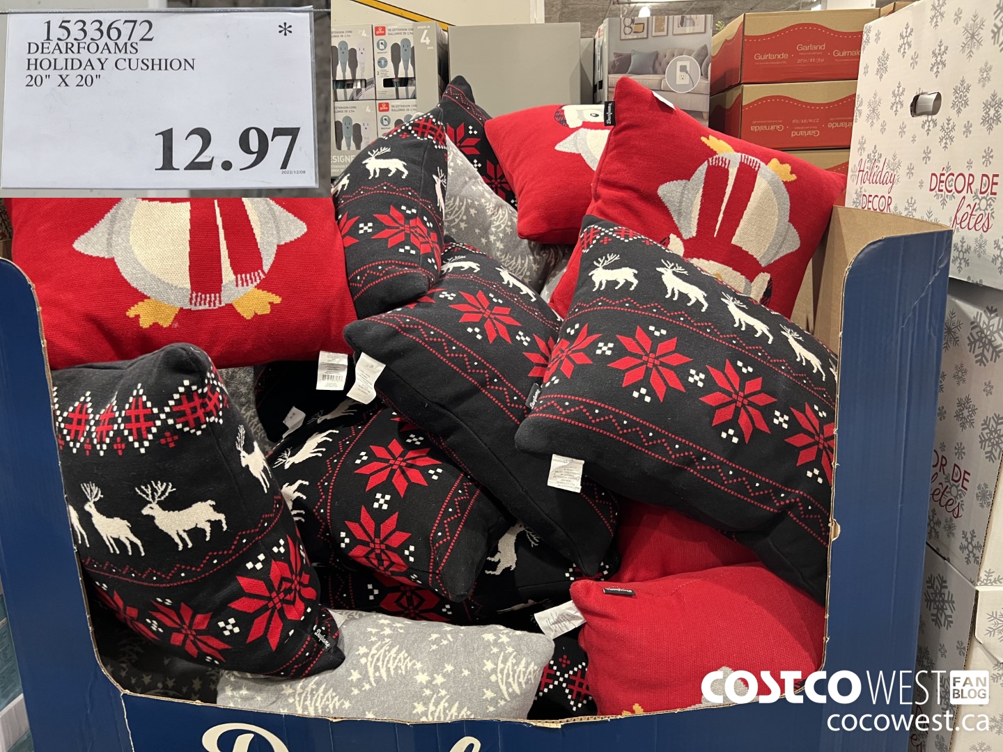 1533672 DEARFOAMS KNIT PILLOWS 20