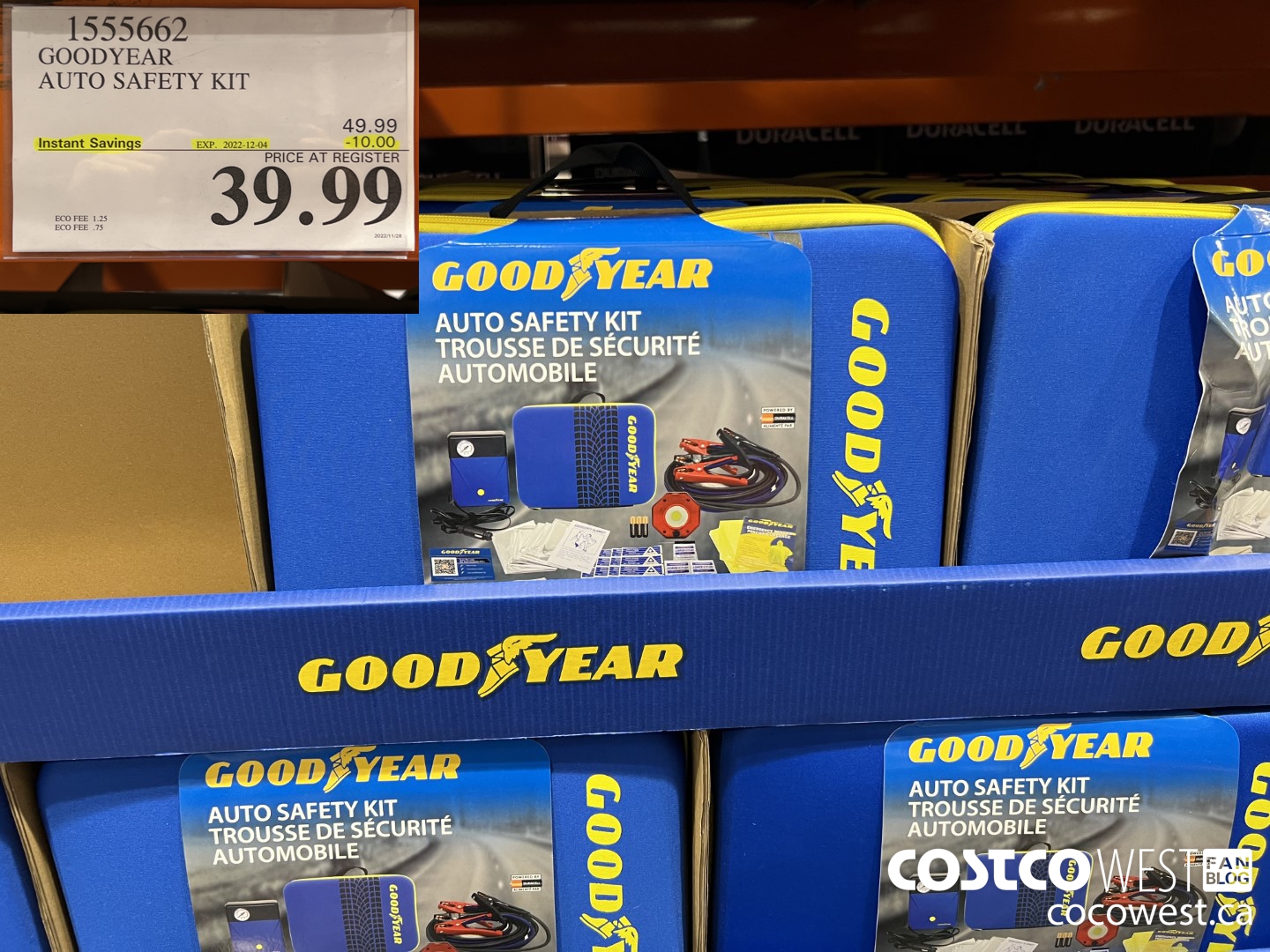 1555662 GOODYEAR AUTO SAFETY KIT ($10.00 INSTANT SAVINGS EXPIRES ON 2022-12-04) $39.99