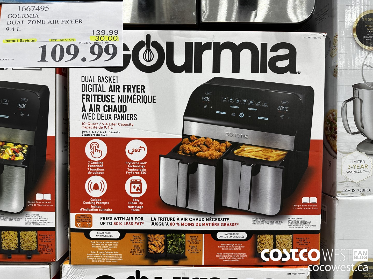 Costco air outlet fryer coupon