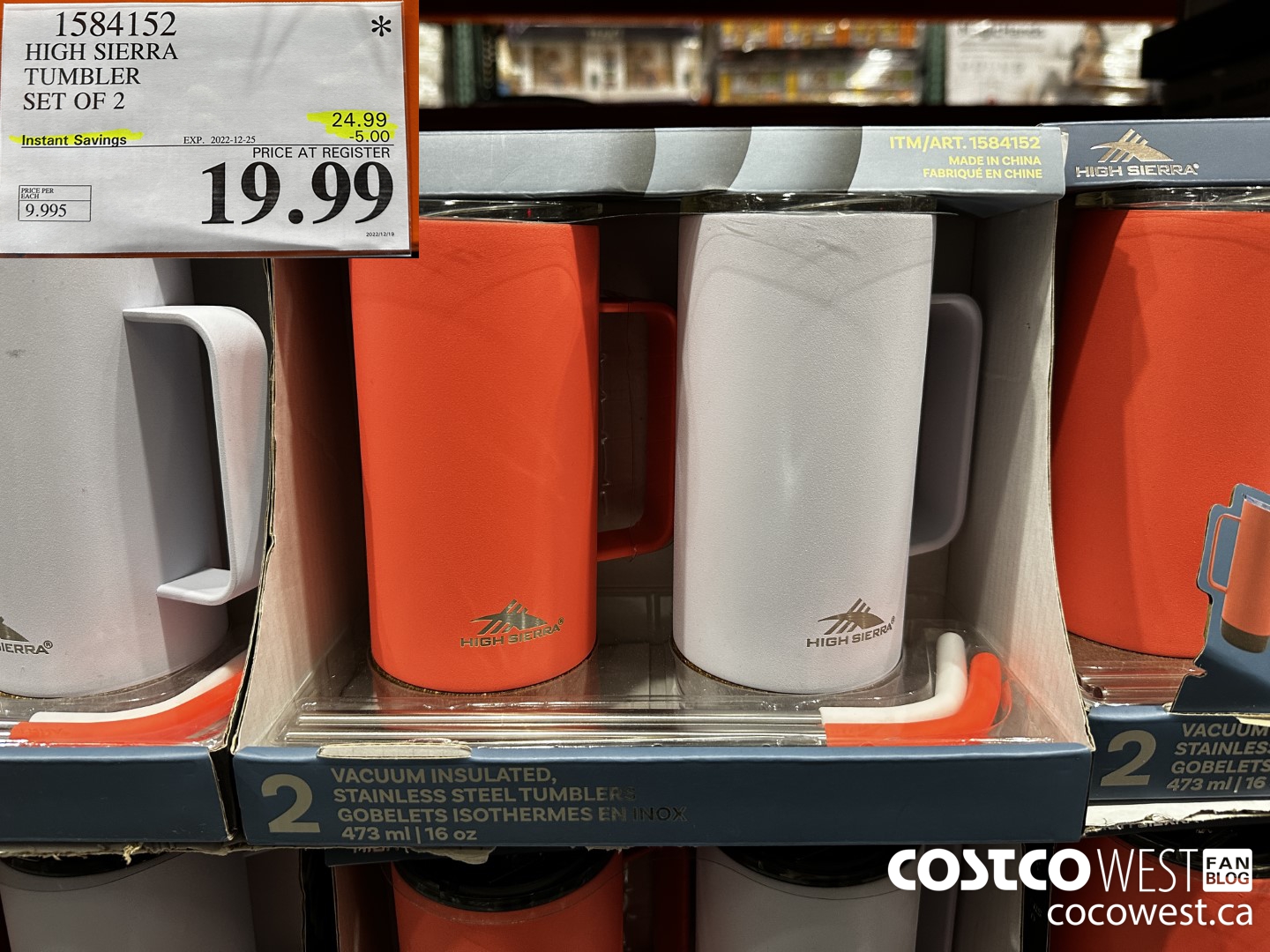 Costco Pendleton Tumblers 2-Pack Only $24.99