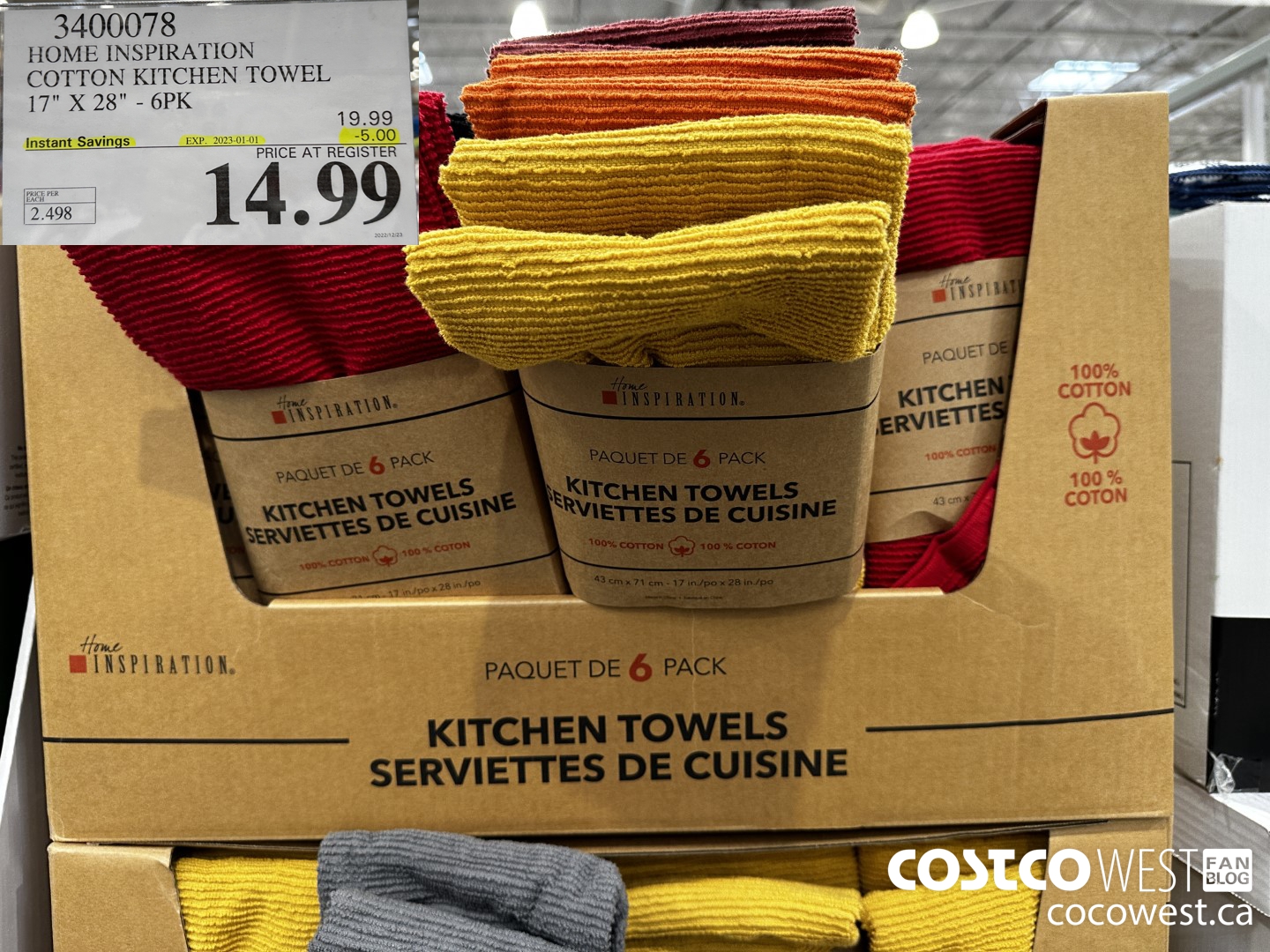 3400078 HOME INSPIRATION KITCHEN TOWEL 17