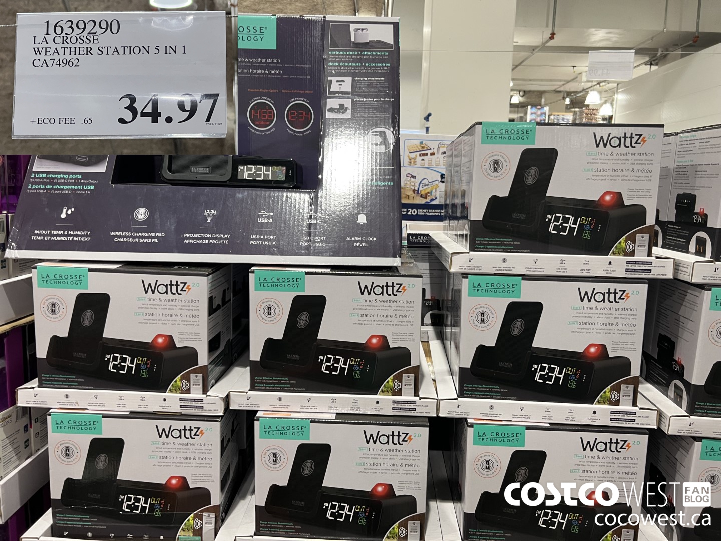 1639290 LA CROSSE WEATHER STATION 5 IN 1 CA74962 $34.97