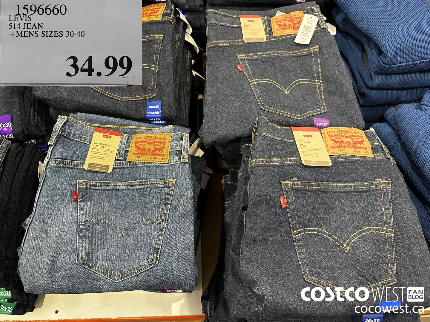 Levis 501 hot sale costco