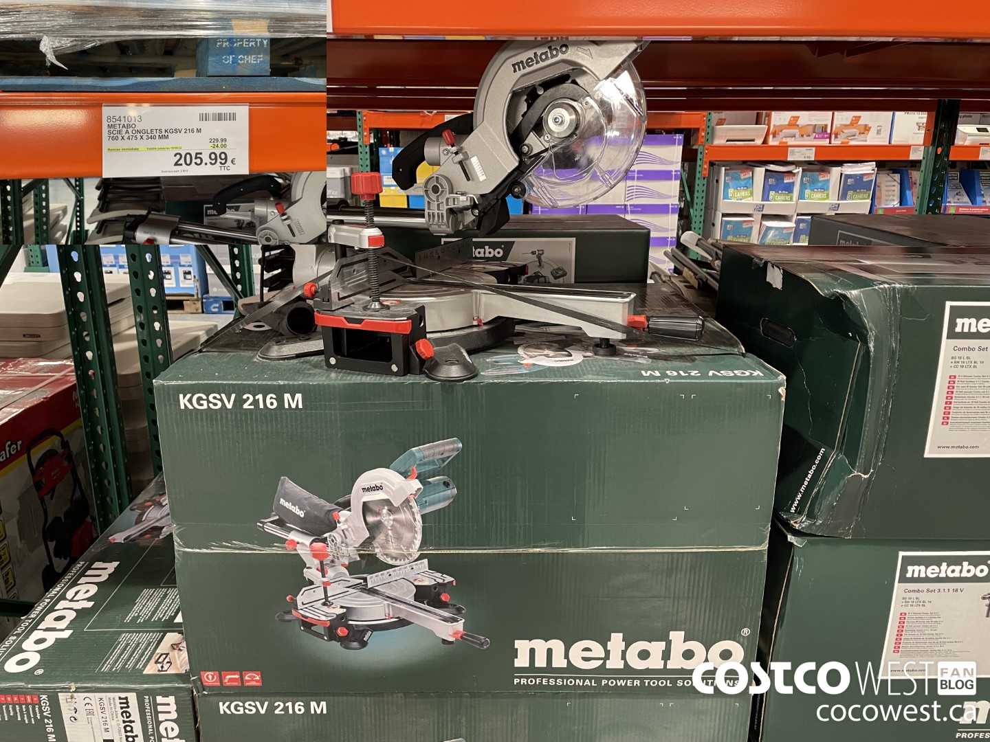 8541013 METABO SCIE A ONGLETS KGSV 216 M 760 X 475 X 340 MM ($24.00 INSTANT SAVINGS EXPIRES ON 2022-06-19) $205.99