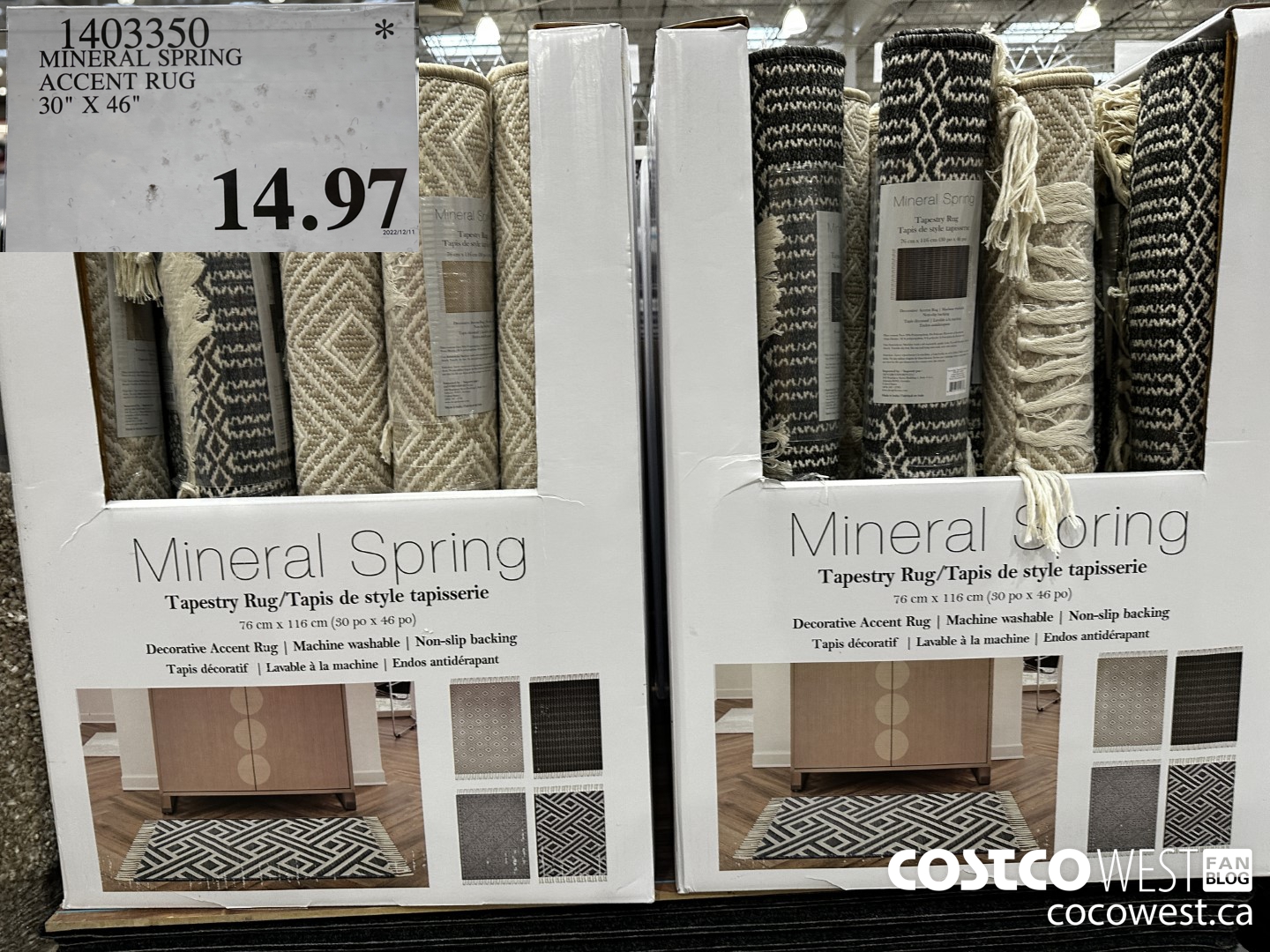 1403350 MINERAL SPRING ACCENT RUG 30