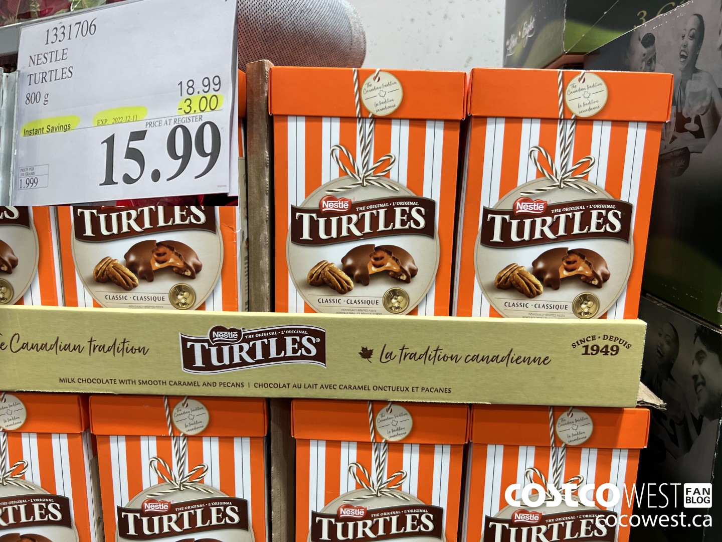 1331706 NESTLE TURTLES 800 g ($3.00 INSTANT SAVINGS EXPIRES ON 2022-12-11) $15.99