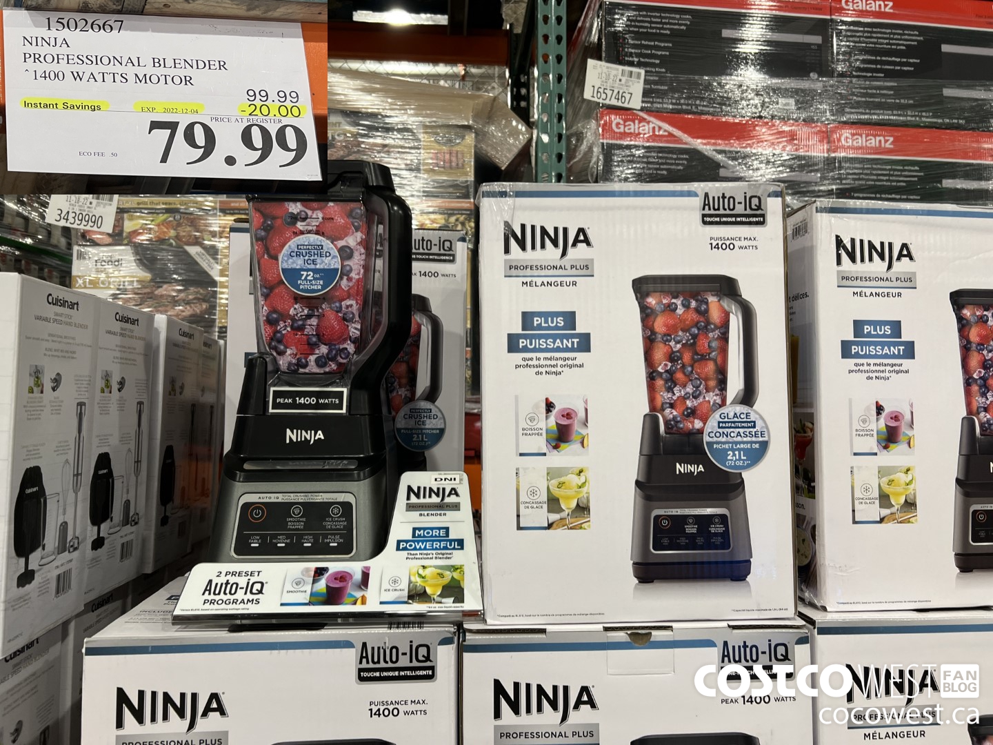 Ninja Professional Blender 1000 with Auto-iQ for Sale in Seattle, WA