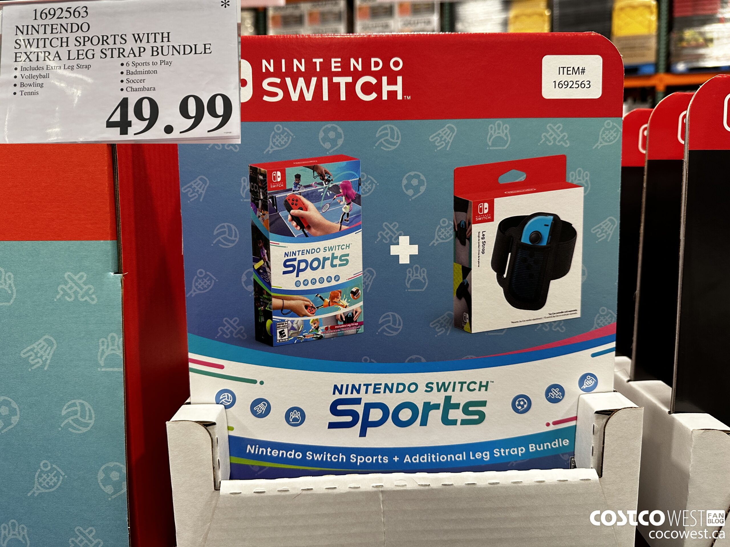 Costco] Nintendo Switch Sport with leg strap 29.97 - RedFlagDeals.com Forums