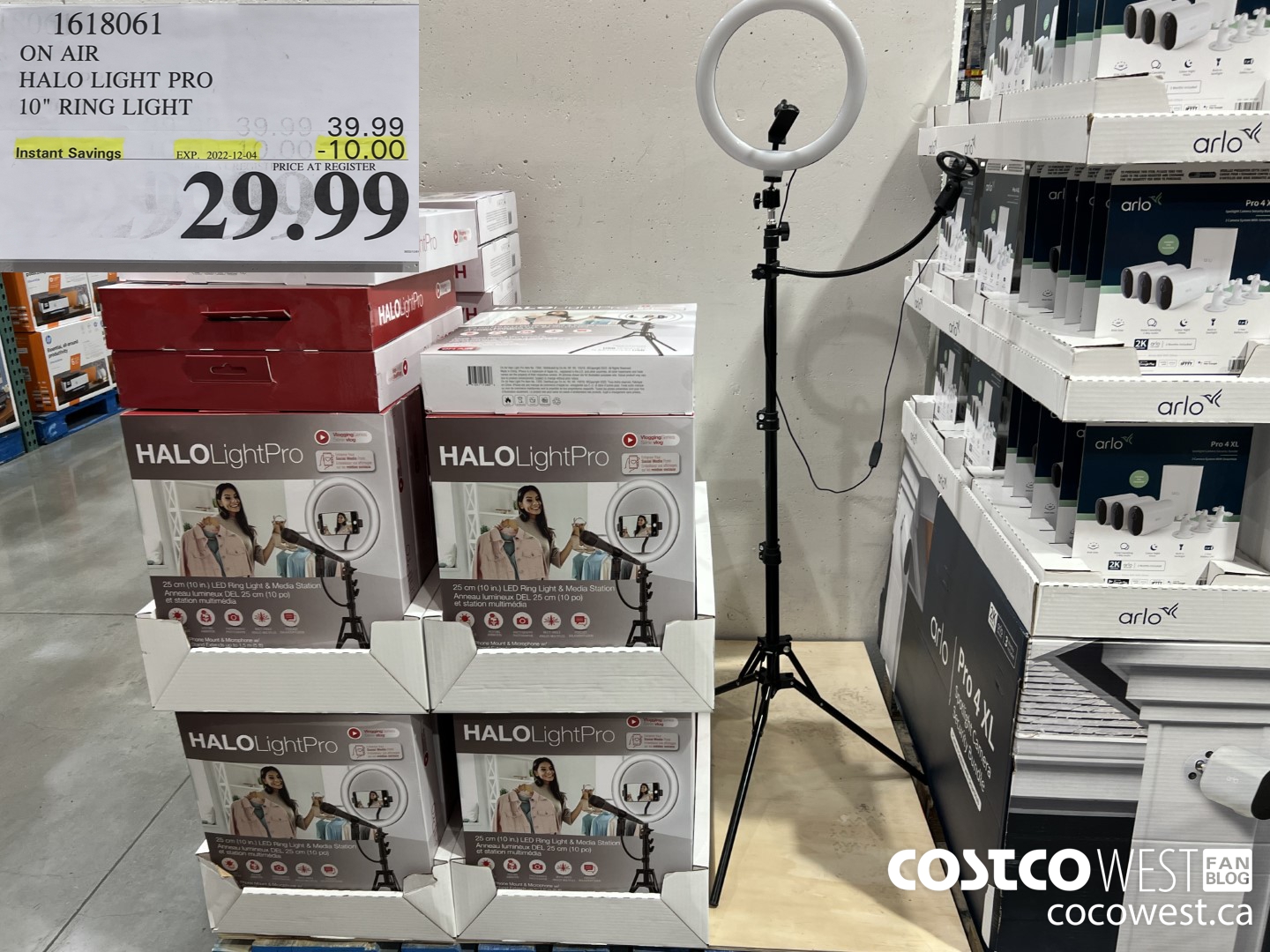 1618061 ON AIR HALO LIGHT PRO 10